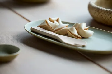 Shoku serving plate 18x34 cm - Pure Green - Villa Collection