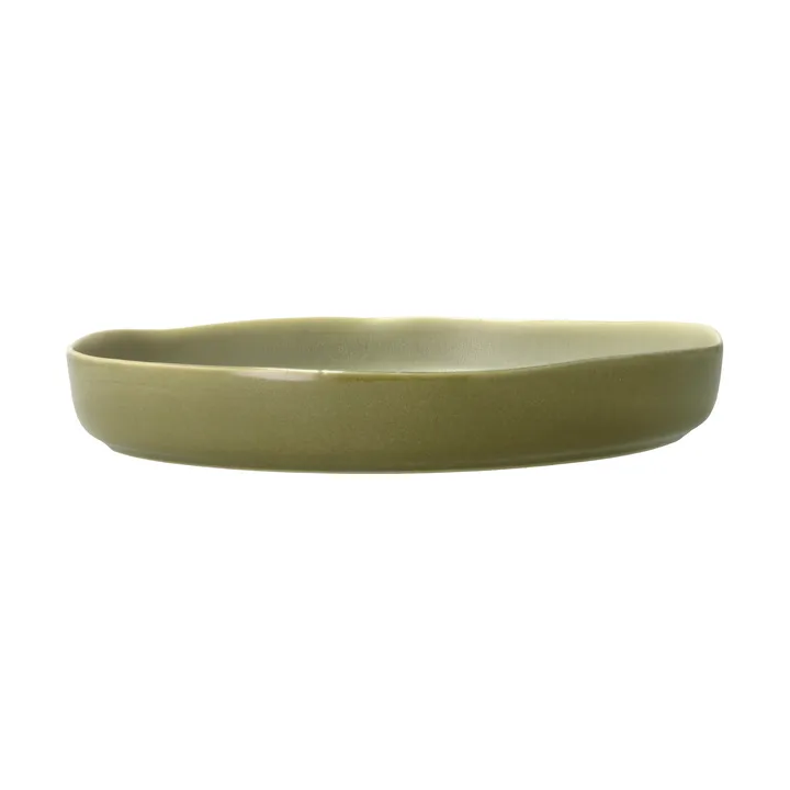 Shoku serving platter Ø28 cm - Pure Green - Villa Collection