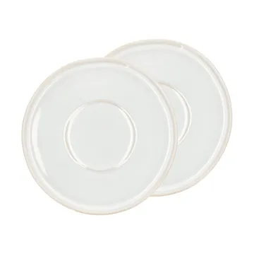 Styles tea saucer Ø13 cm 2-pack - Cream white - Villa Collection