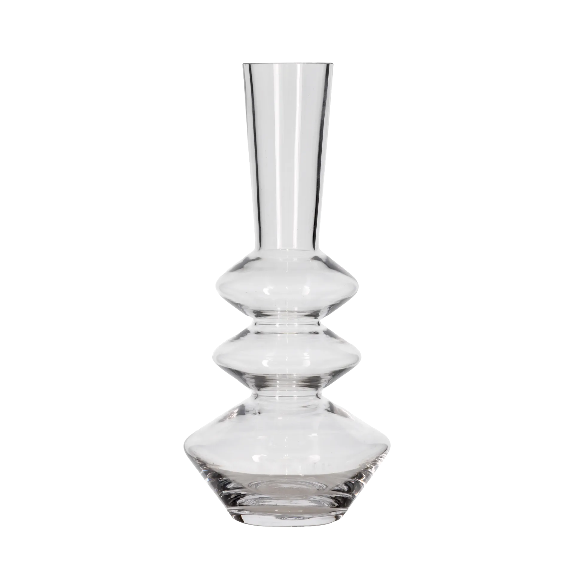 Trio vase Ø14 cm, Clear Villa Collection
