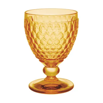 Boston drinking glass on foot 25 cl - Saffron - Villeroy & Boch