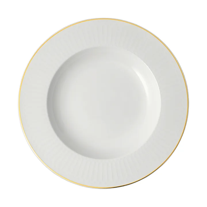 Château Septfontaines deep plate Ø29x3.5 cm - White-gold - Villeroy & Boch