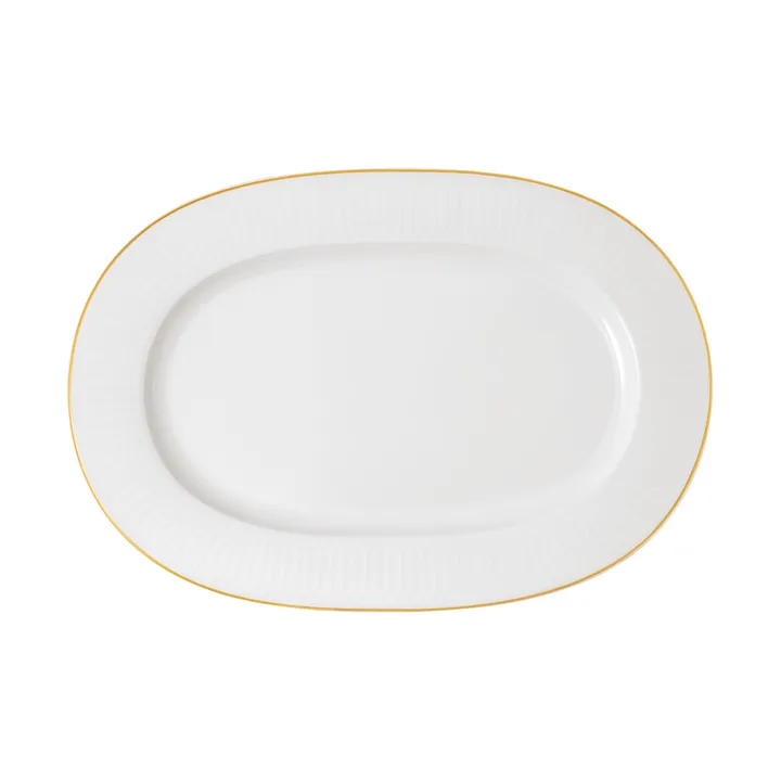 Château Septfontaines serving plate 28.5x41.5 cm - White-gold - Villeroy & Boch