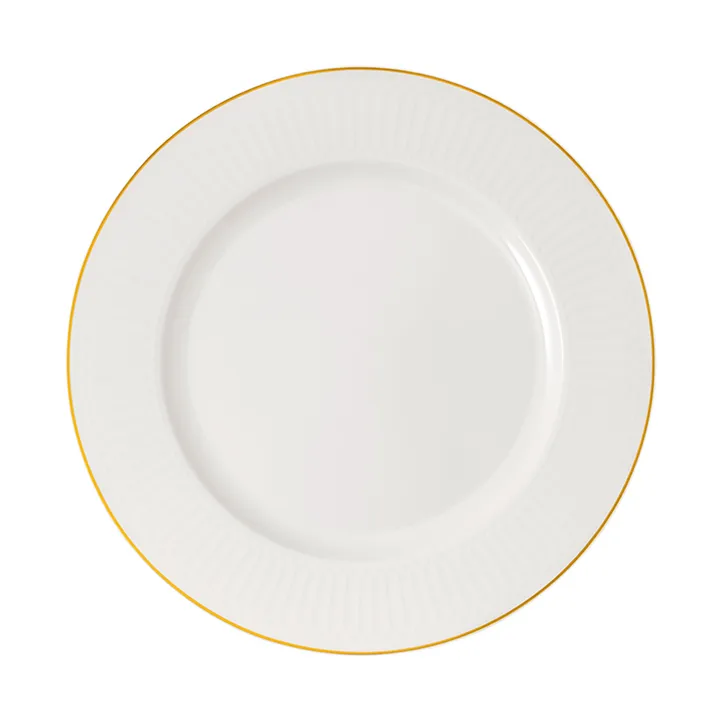 Château Septfontaines serving plate Ø33.5 cm - White-gold - Villeroy & Boch