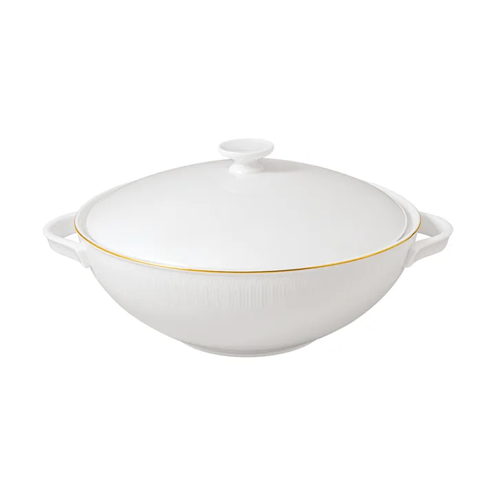 Château Septfontaines soup tureen 2.2 l - White-gold - Villeroy & Boch