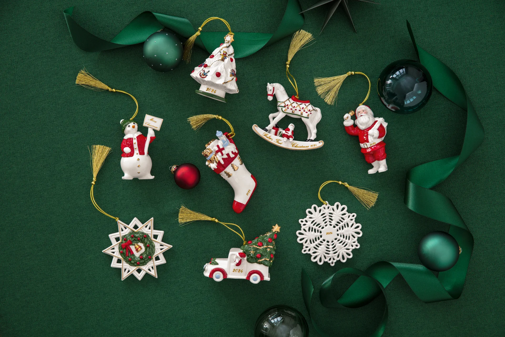 Christmas Classics Christmas ornament pick up, White Villeroy & Boch
