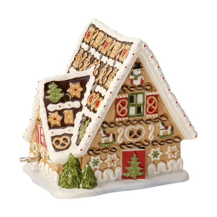 Christmas Toys gingerbread house with music box - Biege - Villeroy & Boch