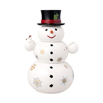 Christmas Toy's Memory snowman jar 4 pieces - White - Villeroy & Boch