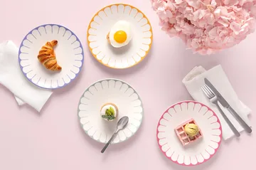 Fleur plate Ø21 cm - White-green - Villeroy & Boch