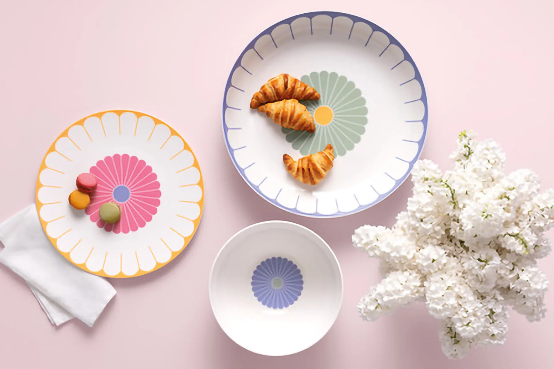 Fleur serving platter Ø31.8 cm, Multi Villeroy & Boch