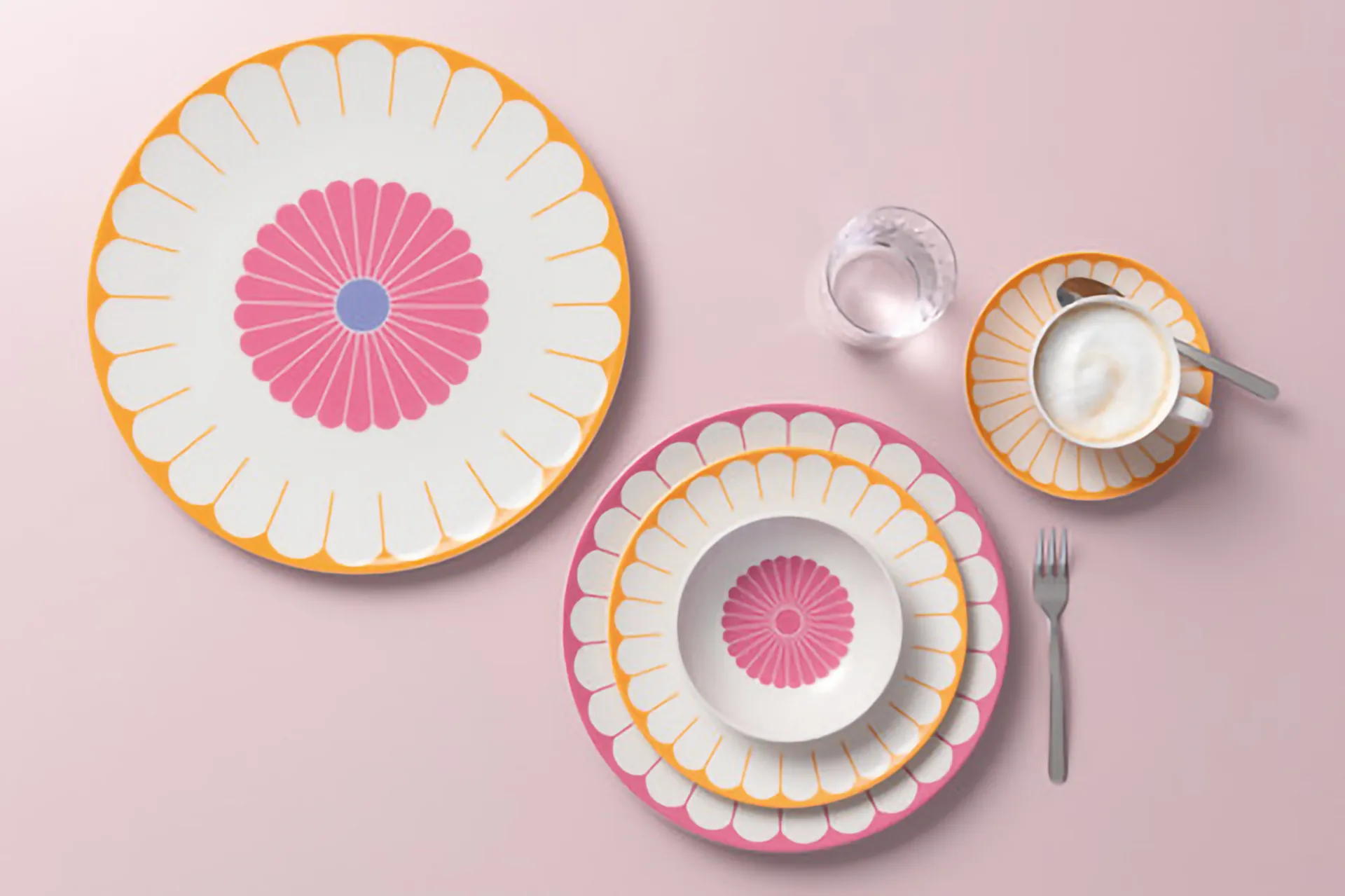 Fleur serving platter Ø31.8 cm, Multi Villeroy & Boch
