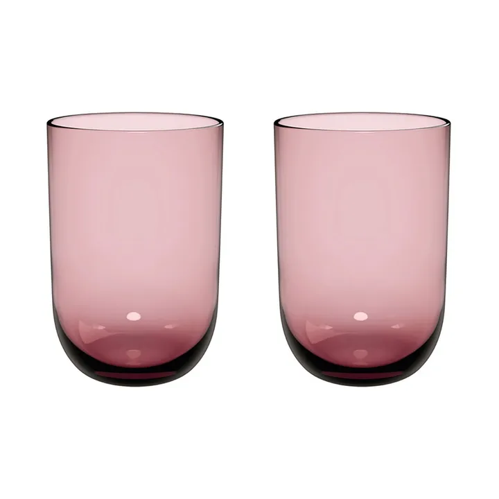 Like long drink glass 38.5 cl 2-pack - Grape - Villeroy & Boch