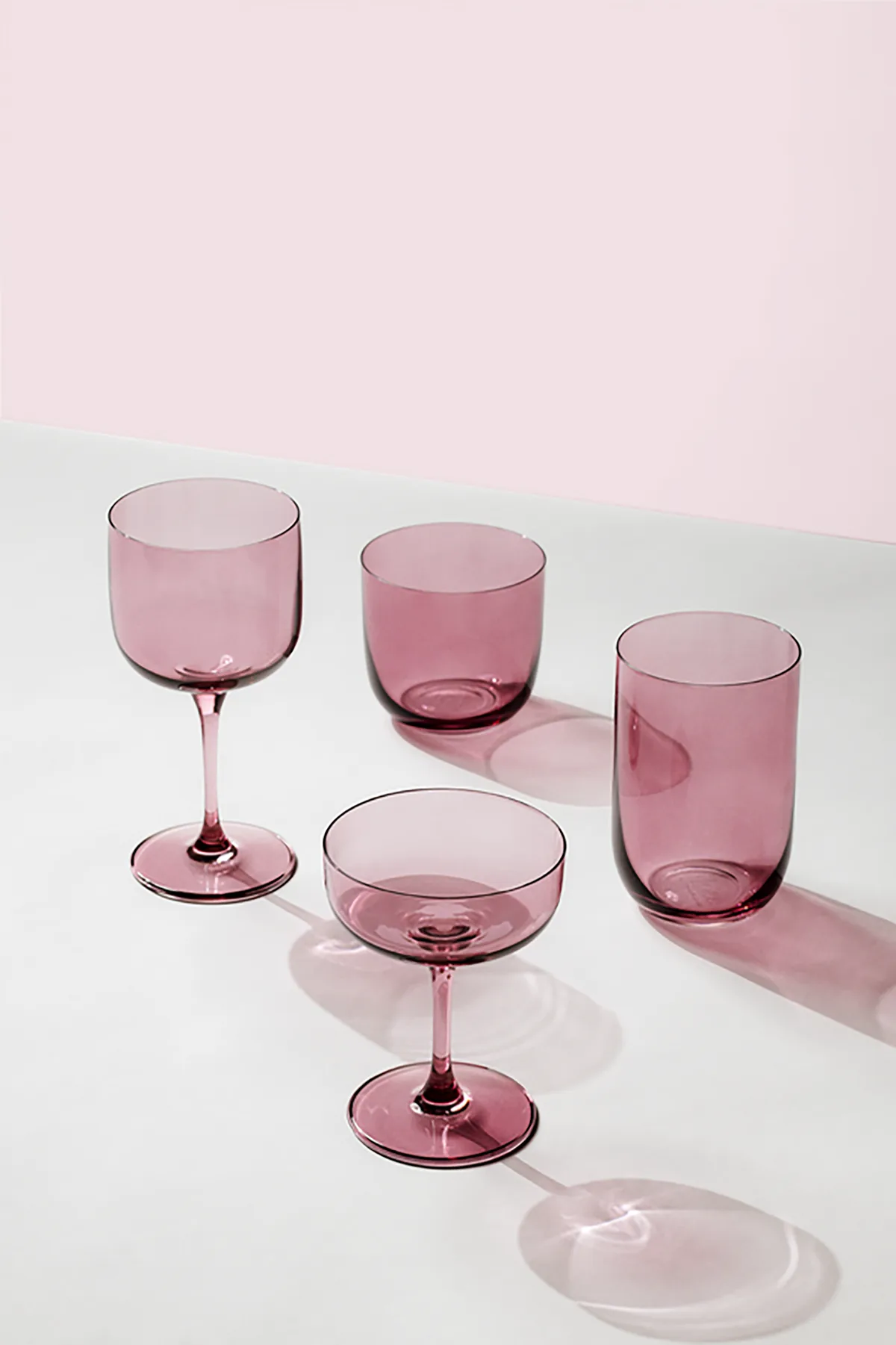 Like water glass 28 cl 2-pack, Grape Villeroy & Boch