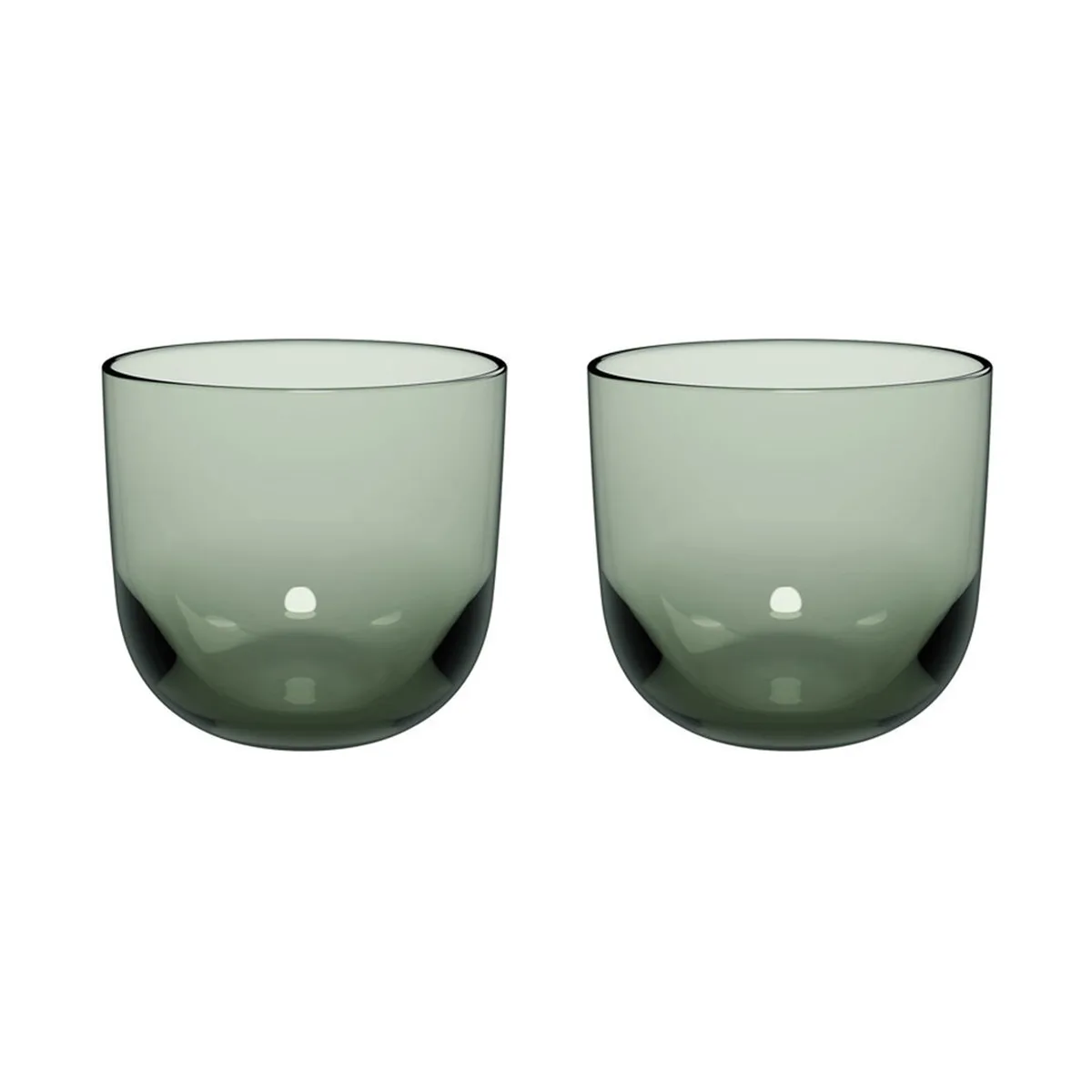 Like water glass 28 cl 2-pack, Sage Villeroy & Boch