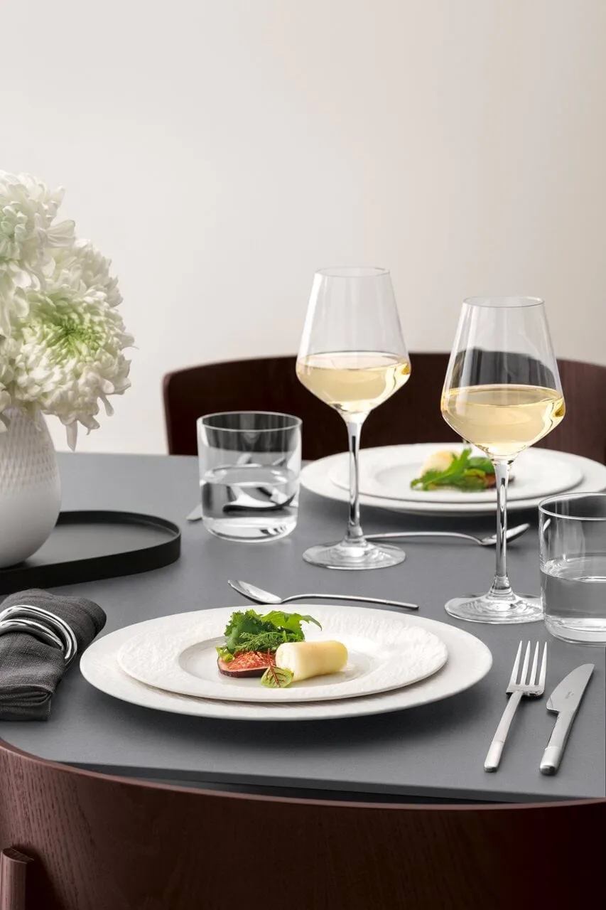 Manufacture Ice plate, White, Ø27.1 cm Villeroy & Boch