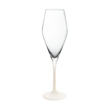 Manufacture Rock champagne glass 26 cl 4-pack - Clear-white - Villeroy & Boch