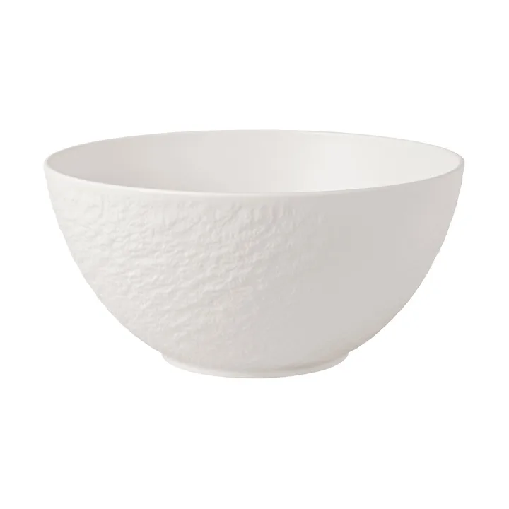 Manufacture Rock salad bowl Ø24 cm - White - Villeroy & Boch