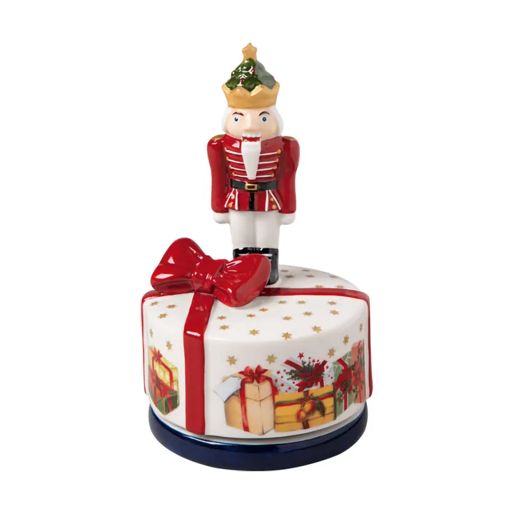 Nostalgic Melody music box nutcracker - White-red - Villeroy & Boch