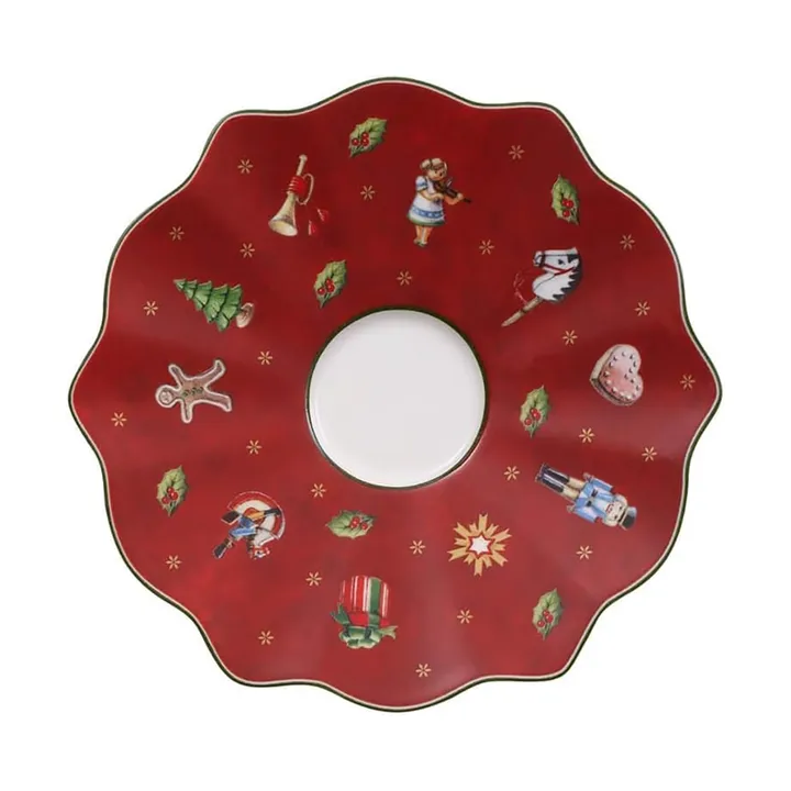 Toy's Delight saucer to espresso cup Ø13 cm - White-red - Villeroy & Boch