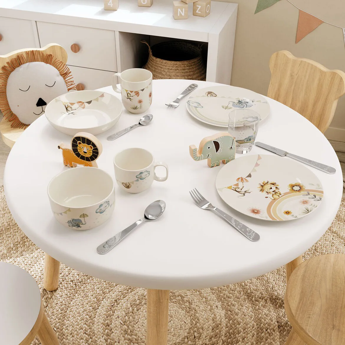 Walk like an Elephant children's mug L 28 cl, Multi Villeroy & Boch