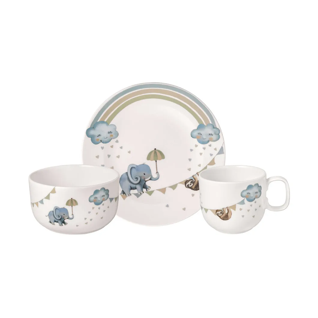 Walk like an Elephant children's tableware set, 3 pieces Villeroy & Boch