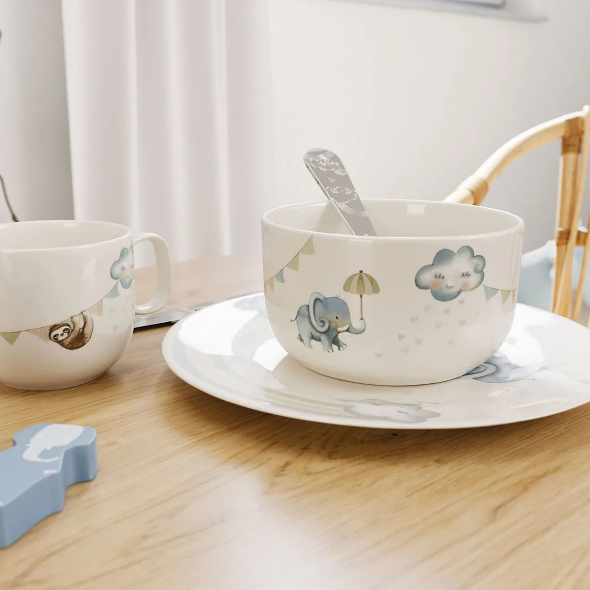 Walk like an Elephant muesli bowl Ø13 cm, Multi Villeroy & Boch