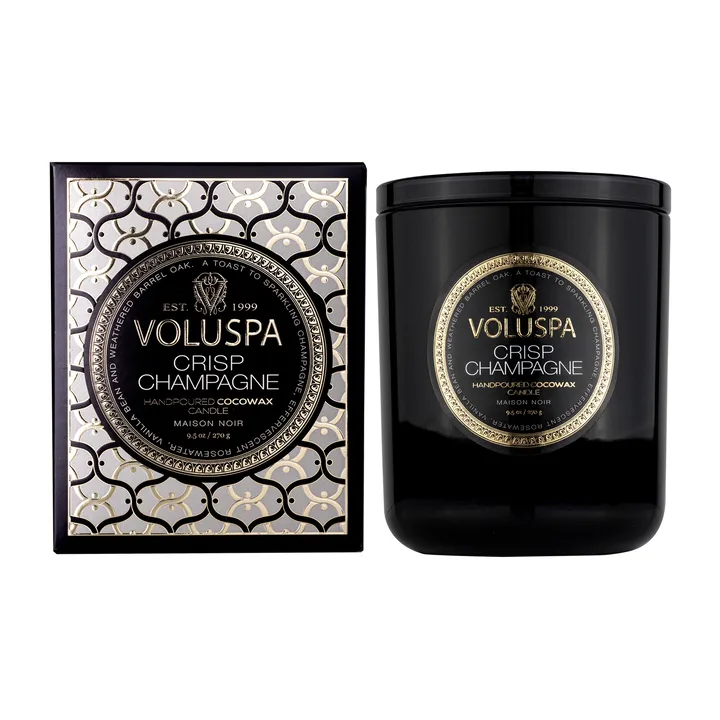 Classic Maison Noir scented 60 hours - Crisp Champagne - Voluspa