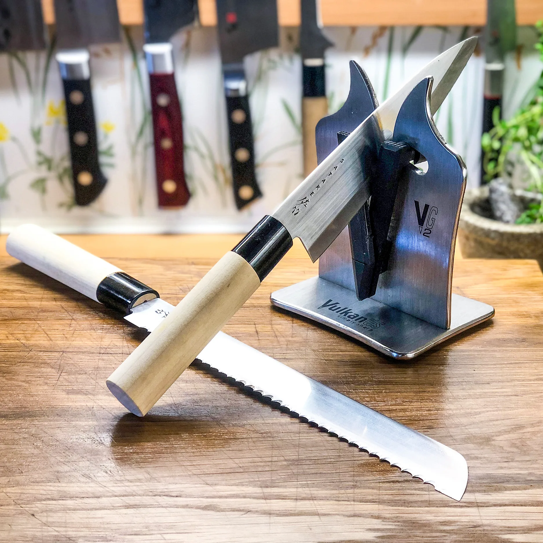 Vulkanus VG2 Professional knife-sharpener, stainless steel Vulkanus