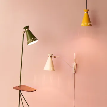 Cone pendant lamp - Honey yellow - Warm Nordic