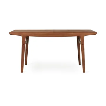 Evermore dining table incl. 2 extension leaves of 45 cm each - Teak oiled oak, 160 cm - Warm Nordic