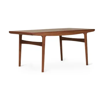 Evermore dining table incl. 2 extension leaves of 45 cm each - Teak oiled oak, 160 cm - Warm Nordic
