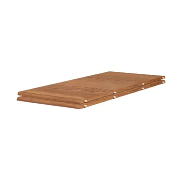 Evermore dining table incl. 2 extension leaves of 45 cm each - Teak oiled oak, 190 cm - Warm Nordic