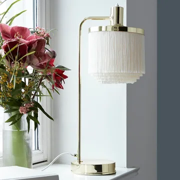 Fringe table lamp - Pale pink - Warm Nordic