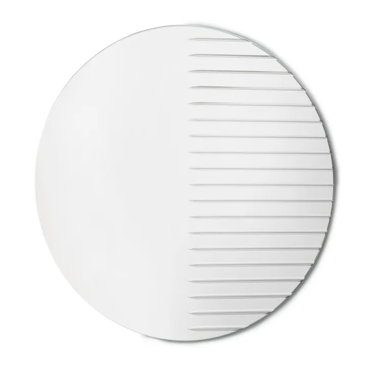 Masquerade Round mirror - Clear - Warm Nordic