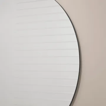 Masquerade Round mirror - Clear - Warm Nordic