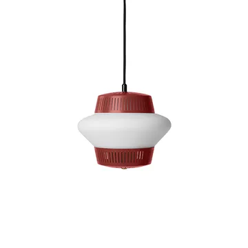 Opal Arch pendant lamp - Red grape, sandblasted opal - Warm Nordic
