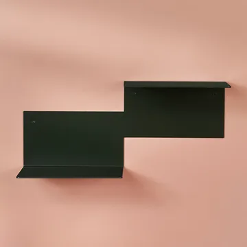 Repeat shelf - Black noir, right - Warm Nordic