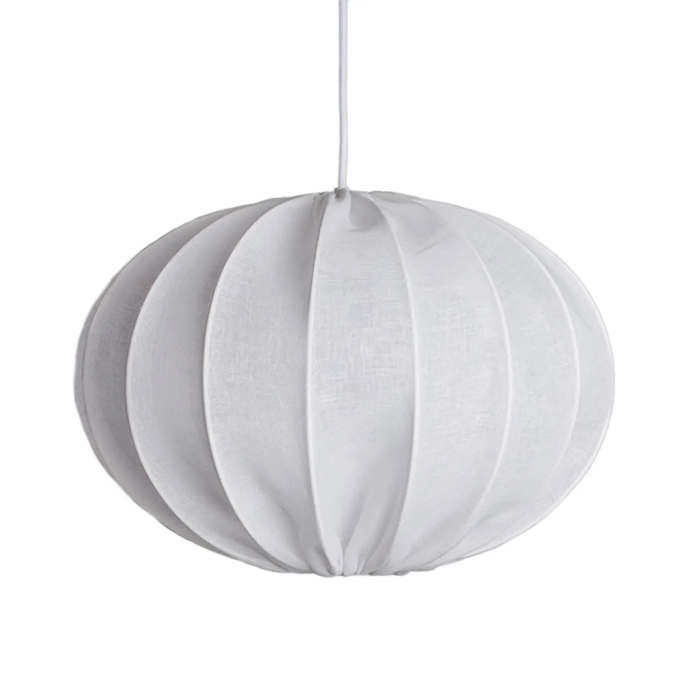 Boll 40 linen lampshade, White Watt & Veke