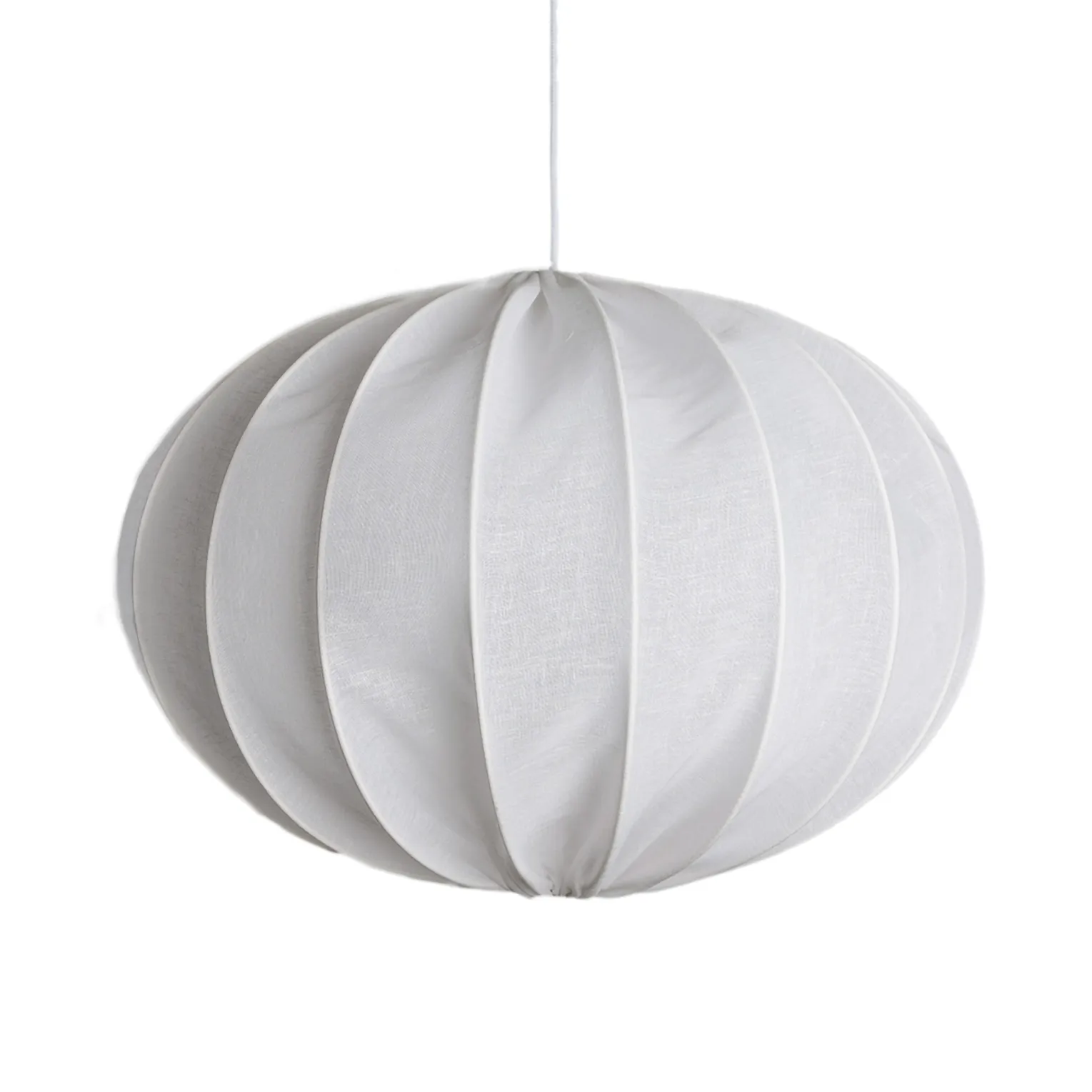 Boll 65 linen lampshade, White Watt & Veke