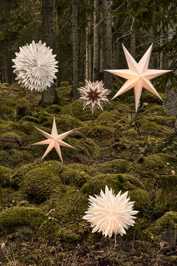 Eldig Christmas star - white - Watt & Veke