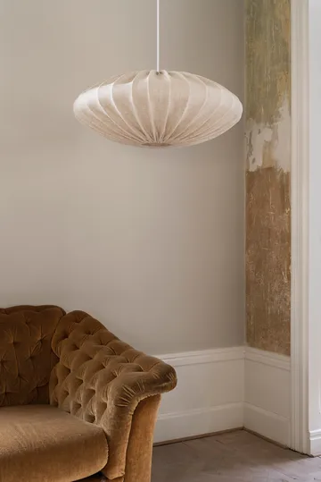 Ellipse lamp shade 65 cm linen - Natural - Watt & Veke