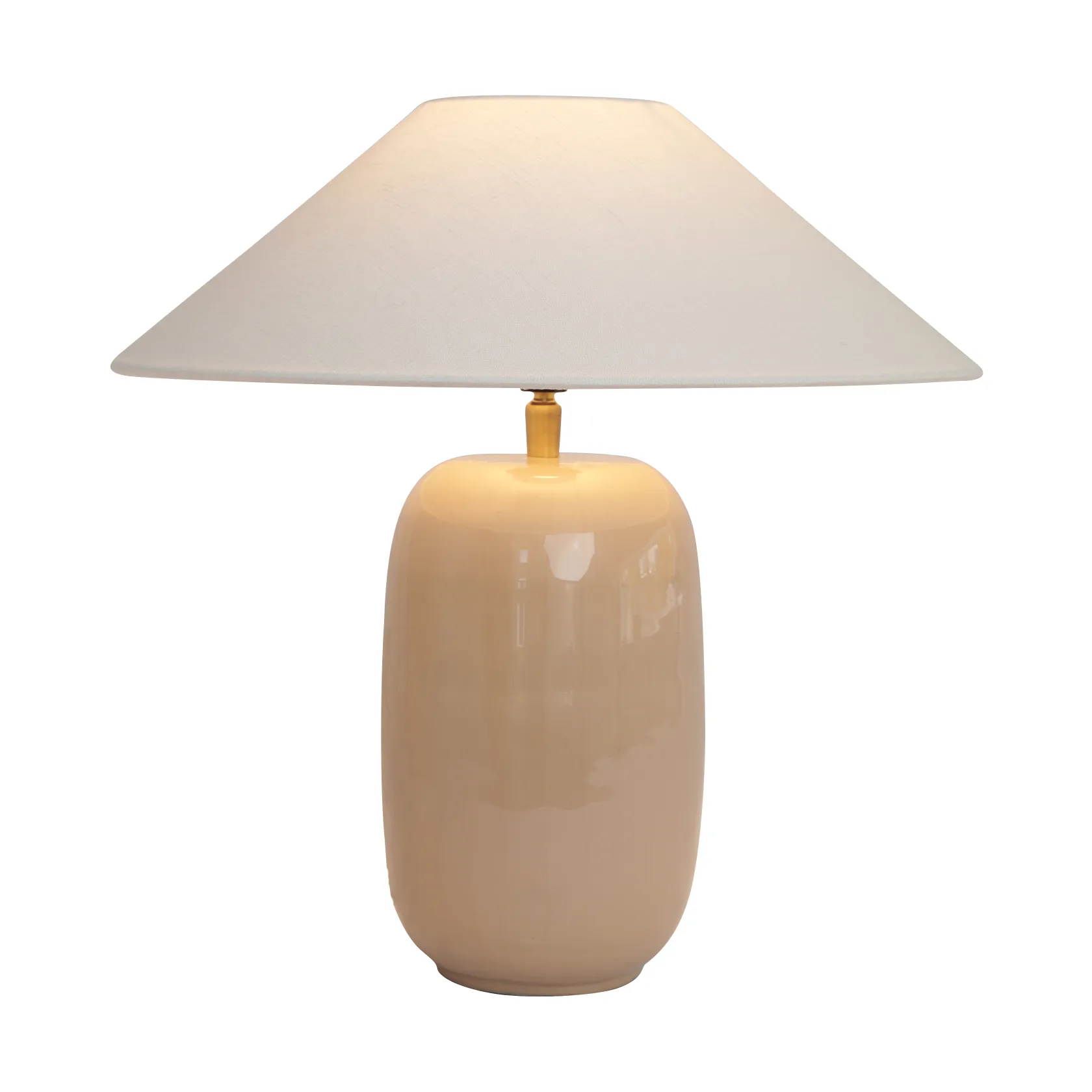 Emily lamp base Ø12x28,5 cm, Beige Watt & Veke