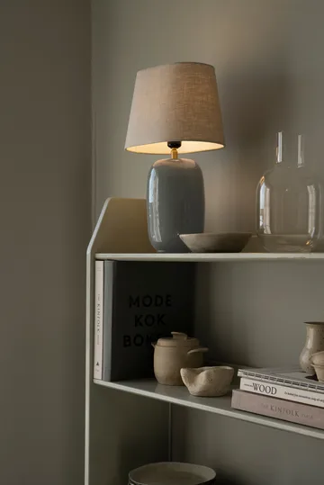 Emily lamp base Ø12x28,5 cm - Dusty green - Watt & Veke