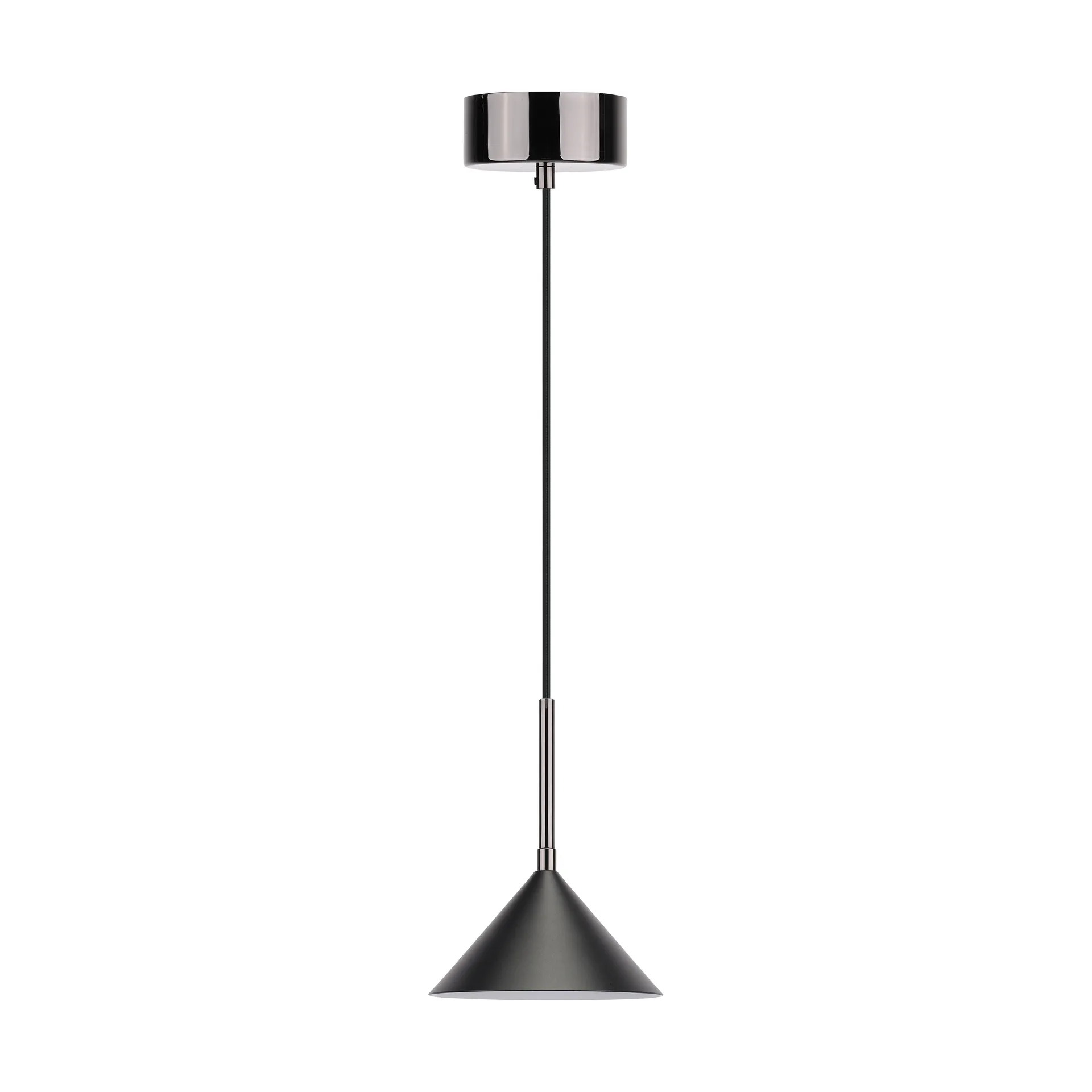 Kuro pendant lamp, Black, Ø17x9 cm Watt & Veke