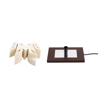 Mazza Clara table star - White-coffee - Watt & Veke