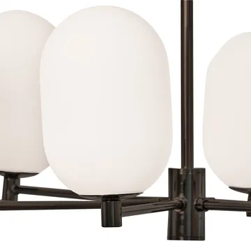 Noor chandelier Ø65 cm - White - Watt & Veke