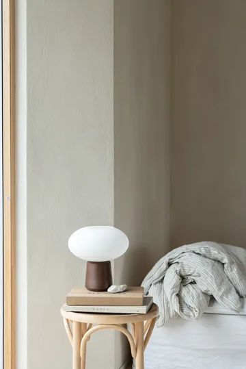 Olivia table lamp Ø25.5 cm - Dark ash - Watt & Veke