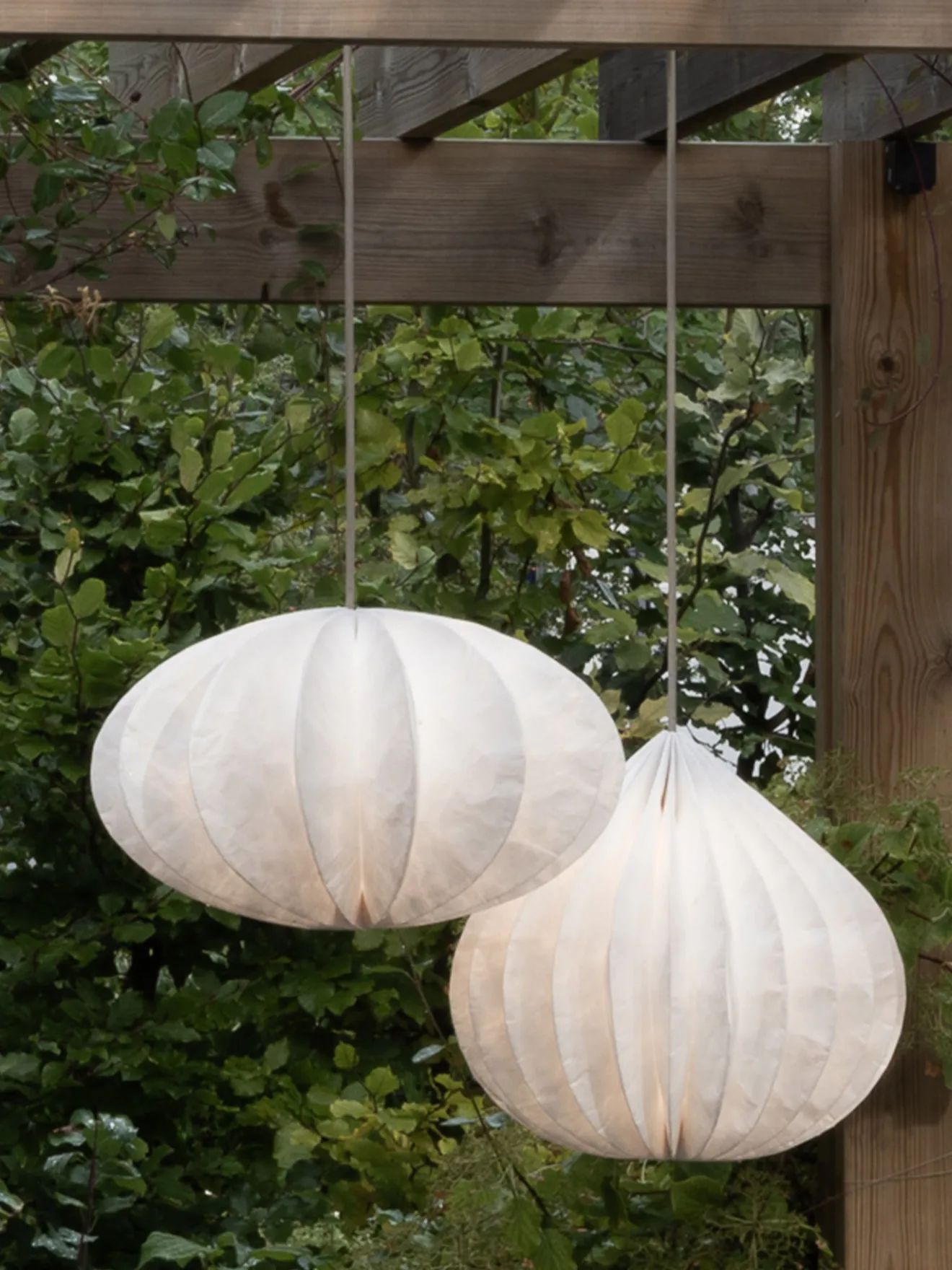 Outdoor cable set, Natural, 500 cm, E27 Watt & Veke
