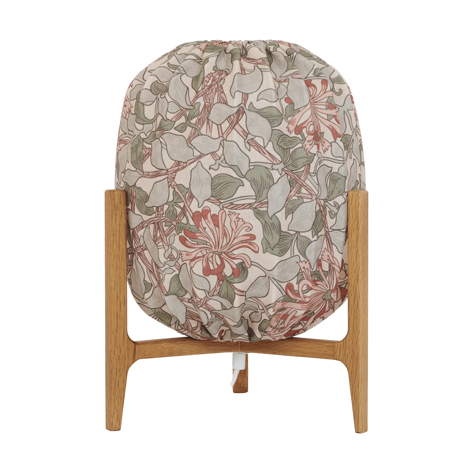 Prisma table lamp, Oak-Honeysuckle blush, Ø27x42 cm Watt & Veke