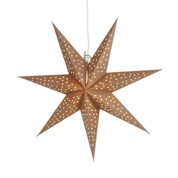 Stella advent star mocca - Ø60 cm - Watt & Veke